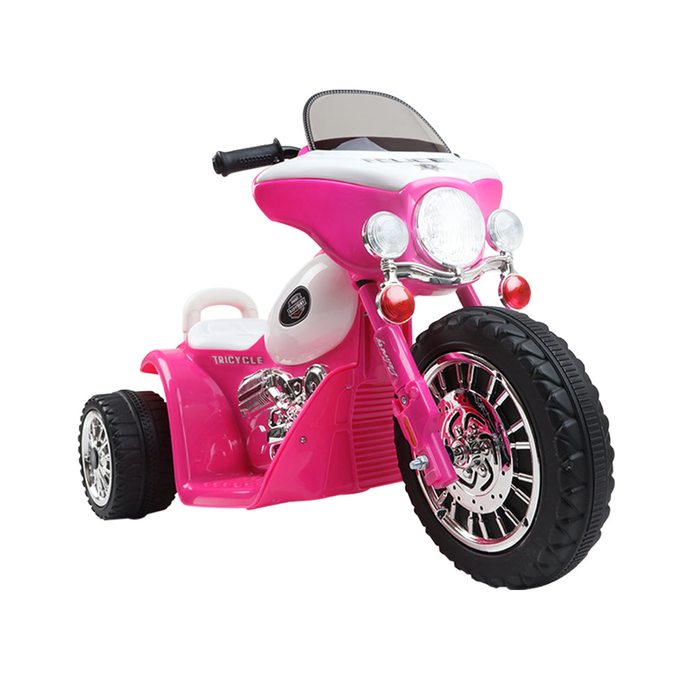 Rigo Kids Ride On Motorcycle Motorbike Car Harley Style Electric Toy Police Bike-Baby &amp; Kids &gt; Ride on Cars, Go-karts &amp; Bikes-PEROZ Accessories