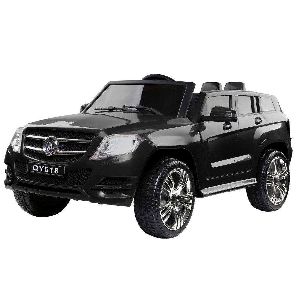 Rigo Kids Ride On Car - Black-Baby &amp; Kids &gt; Ride on Cars, Go-karts &amp; Bikes-PEROZ Accessories