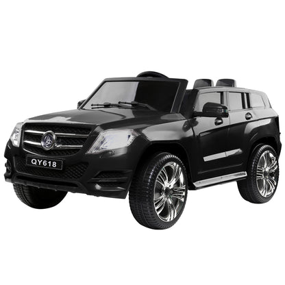 Rigo Kids Ride On Car - Black-Baby &amp; Kids &gt; Ride on Cars, Go-karts &amp; Bikes-PEROZ Accessories