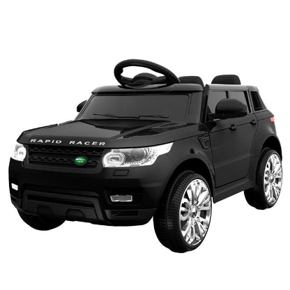 Rigo Kids Ride On Car Electric 12V Black-Baby &amp; Kids &gt; Ride on Cars, Go-karts &amp; Bikes-PEROZ Accessories