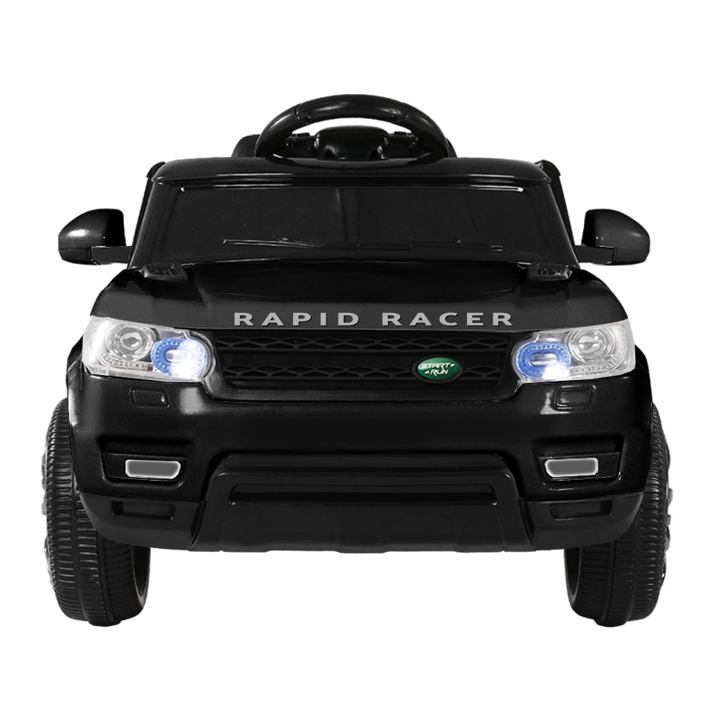 Rigo Kids Ride On Car Electric 12V Black-Baby &amp; Kids &gt; Ride on Cars, Go-karts &amp; Bikes-PEROZ Accessories