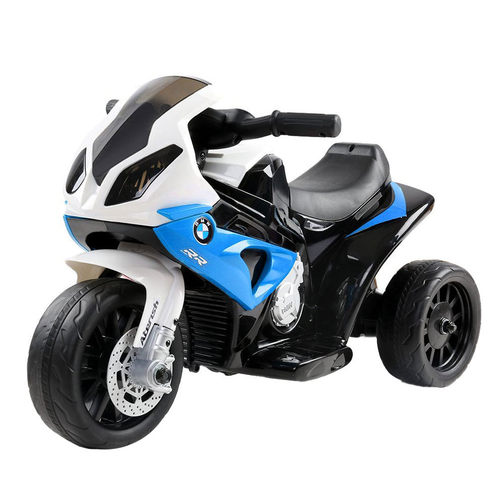 Kids Ride On Motorbike BMW Licensed S1000RR Motorcycle Car Blue-Baby &amp; Kids &gt; Ride on Cars, Go-karts &amp; Bikes-PEROZ Accessories