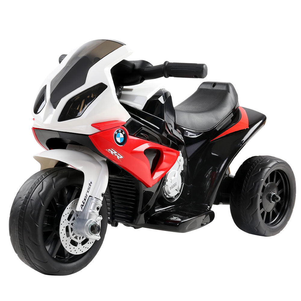 Kids Ride On Motorbike BMW Licensed S1000RR Motorcycle Car Red-Baby &amp; Kids &gt; Ride on Cars, Go-karts &amp; Bikes-PEROZ Accessories