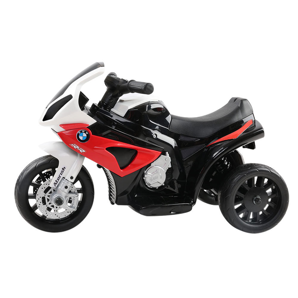 Kids Ride On Motorbike BMW Licensed S1000RR Motorcycle Car Red-Baby &amp; Kids &gt; Ride on Cars, Go-karts &amp; Bikes-PEROZ Accessories