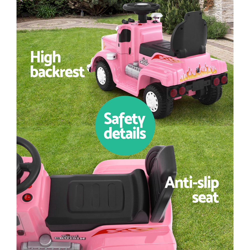 Ride On Cars Kids Electric Toys Car Battery Truck Childrens Motorbike Toy Rigo Pink-Baby &amp; Kids &gt; Ride on Cars, Go-karts &amp; Bikes-PEROZ Accessories