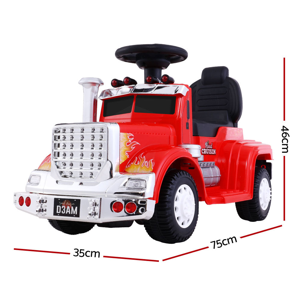 Ride On Cars Kids Electric Toys Car Battery Truck Childrens Motorbike Toy Rigo Red-Baby &amp; Kids &gt; Ride on Cars, Go-karts &amp; Bikes-PEROZ Accessories