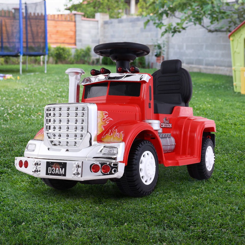 Ride On Cars Kids Electric Toys Car Battery Truck Childrens Motorbike Toy Rigo Red-Baby &amp; Kids &gt; Ride on Cars, Go-karts &amp; Bikes-PEROZ Accessories