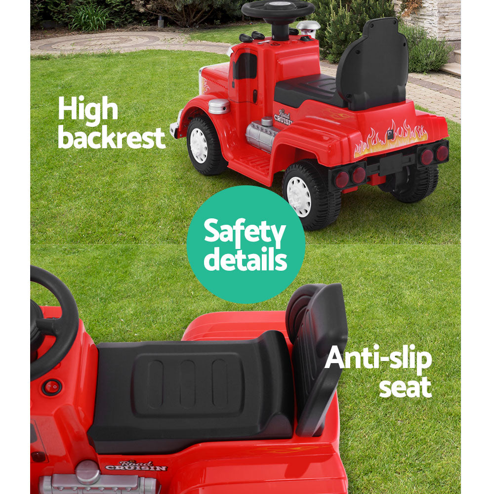 Ride On Cars Kids Electric Toys Car Battery Truck Childrens Motorbike Toy Rigo Red-Baby &amp; Kids &gt; Ride on Cars, Go-karts &amp; Bikes-PEROZ Accessories