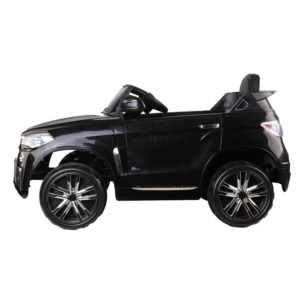 Kids Ride On Car BMW X5 Inspired Electric 12V Black-Baby &amp; Kids &gt; Ride on Cars, Go-karts &amp; Bikes-PEROZ Accessories