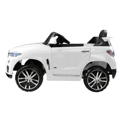 Rigo Kids Ride On Car - White-Baby &amp; Kids &gt; Ride on Cars, Go-karts &amp; Bikes-PEROZ Accessories