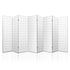 Artiss Room Divider Screen Wood Timber Dividers Fold Stand Wide White 8 Panel-Furniture > Living Room - Peroz Australia - Image - 1