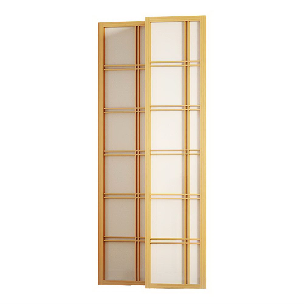 Artiss Room Divider Screen Privacy Wood Dividers Stand 3 Panel Nova Natural-Furniture &gt; Living Room - Peroz Australia - Image - 4