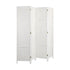 Oikiture 4 Panel Room Divider Privacy Screen White-Room Divider-PEROZ Accessories