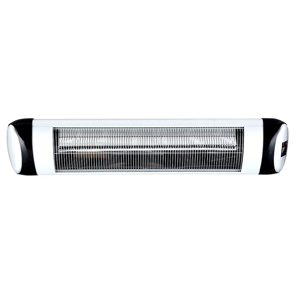 Devanti Electric Infrared Patio Heater Radiant Strip Indoor Outdoor Heaters Remote Control 1500W-Heaters-PEROZ Accessories