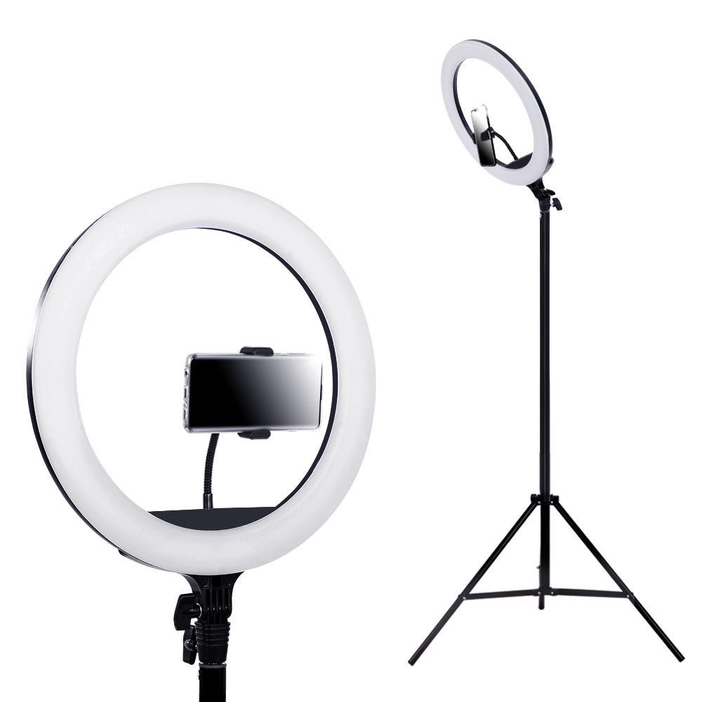 Embellir 14&quot; LED Ring Light 5600K 3000LM Dimmable Stand MakeUp Studio Video-Audio &amp; Video &gt; Photography-PEROZ Accessories