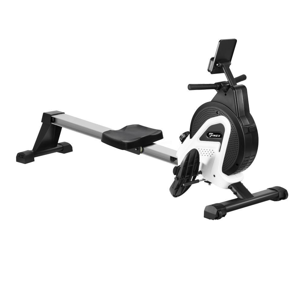 Finex Rowing Machine Rower Magnetic Resistance Fitness Workout Home Gym Cardio-Rowing Machine-PEROZ Accessories