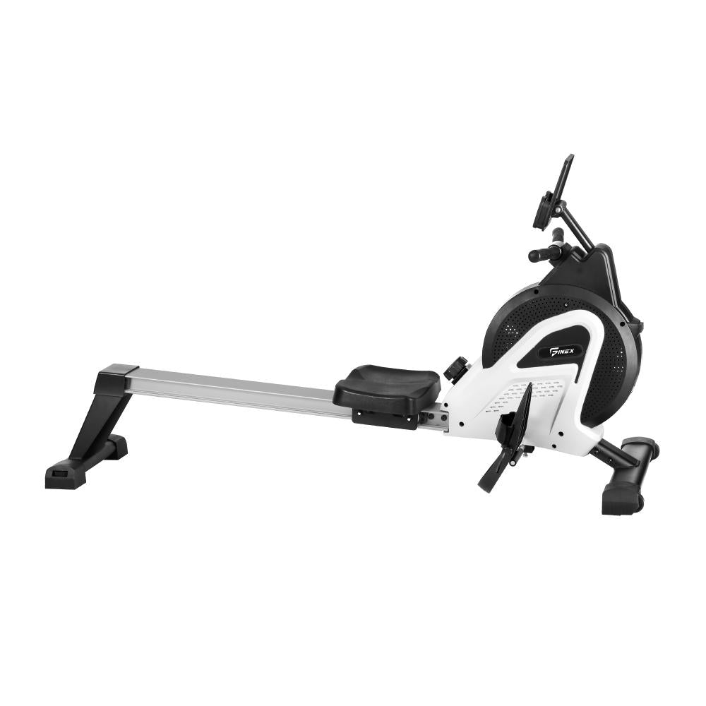 Finex Rowing Machine Rower Magnetic Resistance Fitness Workout Home Gym Cardio-Rowing Machine-PEROZ Accessories