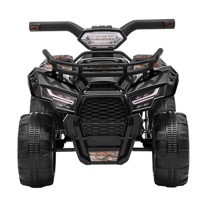 Mazam Ride On Car Electric ATV Bike Vehicle for Toddlers Kids Rechargeable Black-Ride On Car-PEROZ Accessories