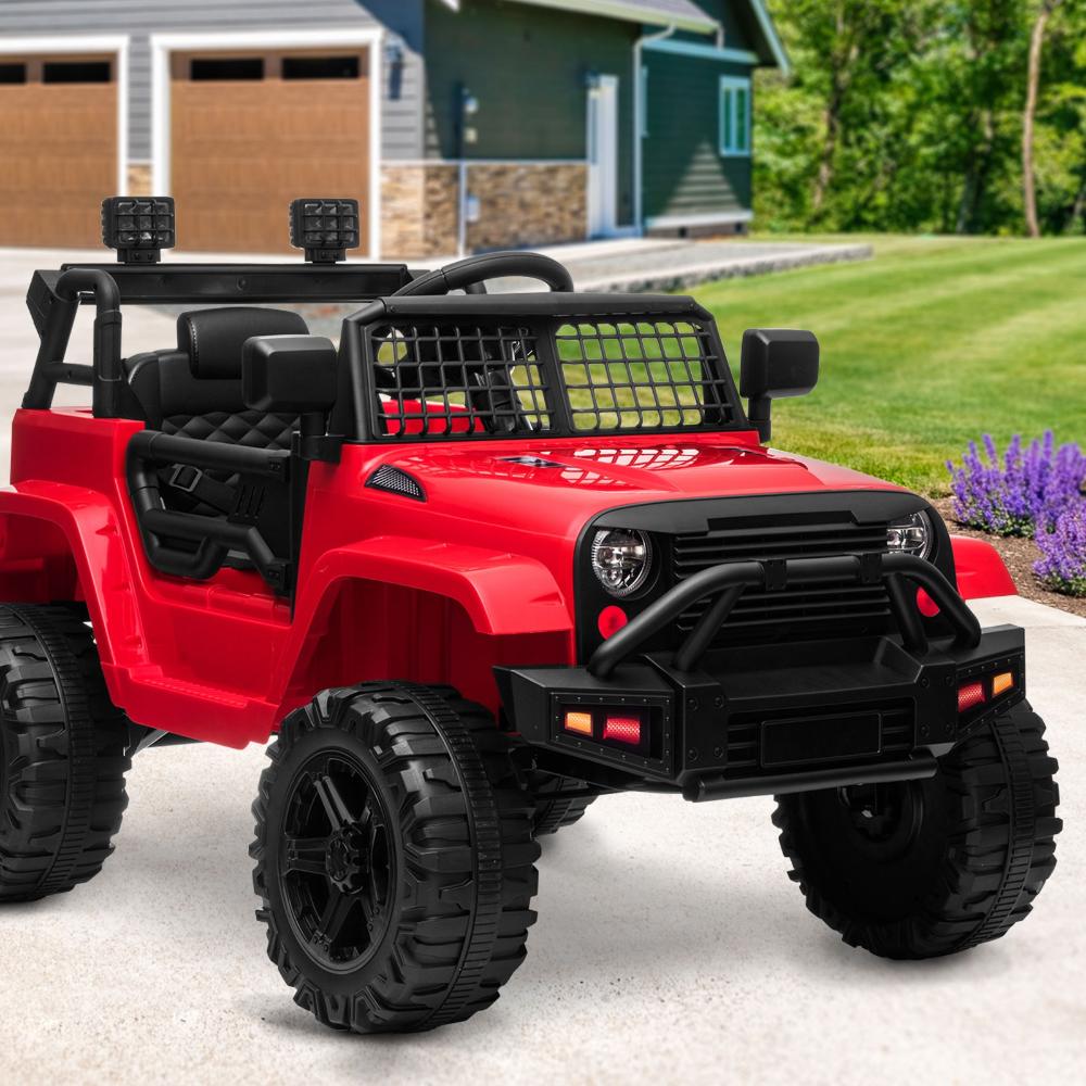 Mazam Ride on Car Jeep Kids Ride on Car Toy Car-Red-Ride On Car-PEROZ Accessories
