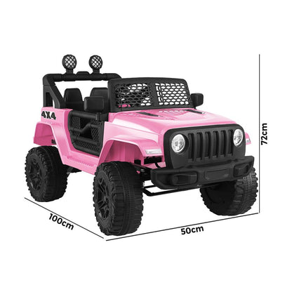 Mazam Kids Ride On Car Jeep Electric Vehicle Toy Remote Cars Gift 12V LED Light-Ride On Car-PEROZ Accessories