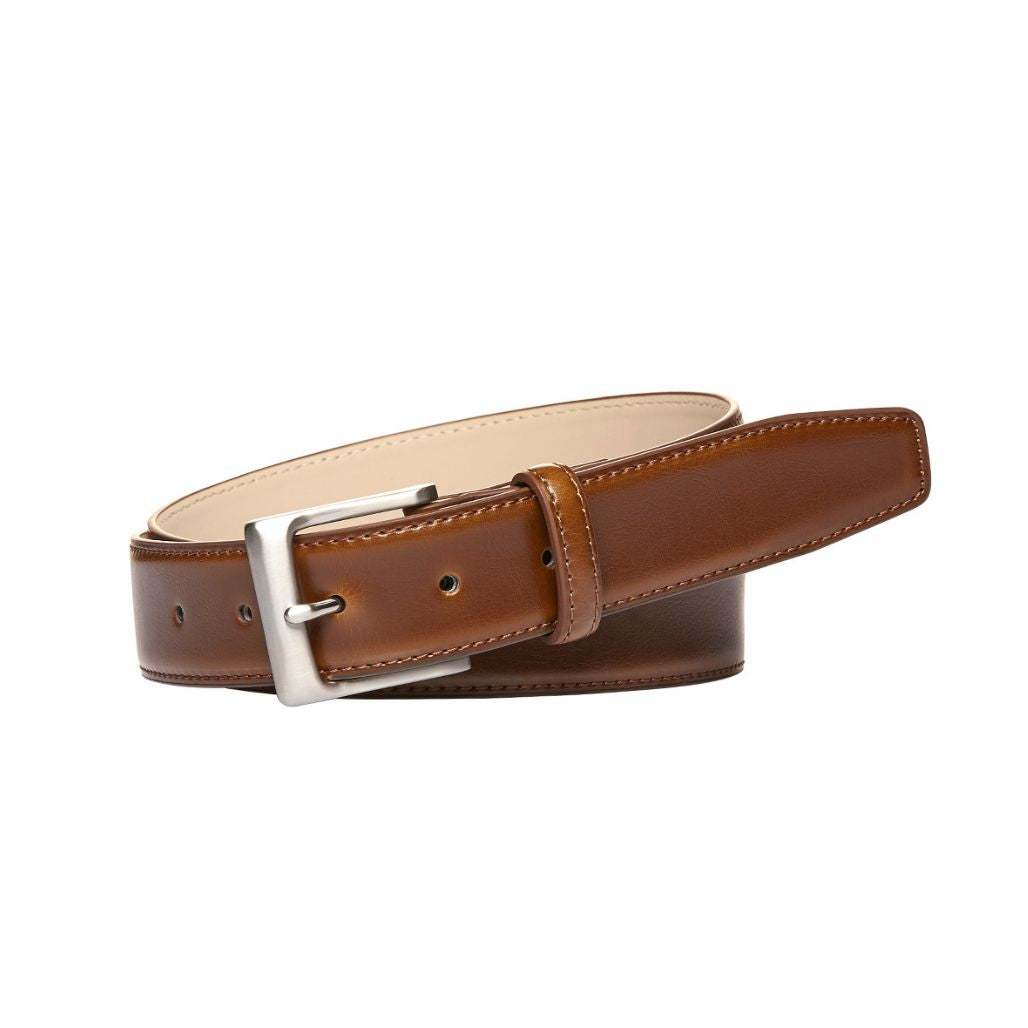 ROGUE DELUXE Tan Leather Belt for Men | Peroz