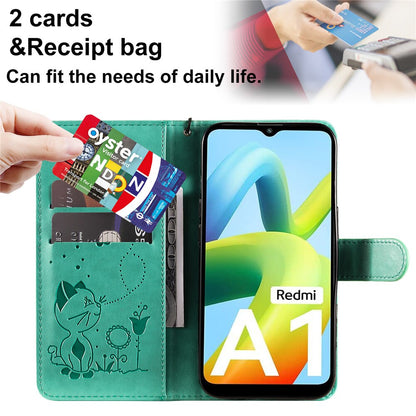 Anymob Xiaomi Redmi Case Purple Wallet Leather Flip For Funda Phone Cover Protection-Mobile Phone Cases-PEROZ Accessories