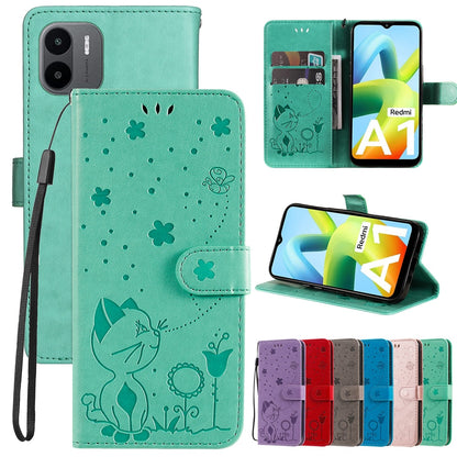 Anymob Xiaomi Redmi Case Purple Wallet Leather Flip For Funda Phone Cover Protection-Mobile Phone Cases-PEROZ Accessories