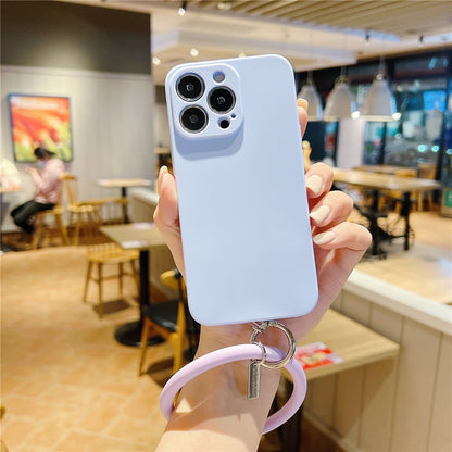 Anymob iPhone Case Brown Soft Silicone Wristband Bumper Cover-Mobile Phone Cases-PEROZ Accessories