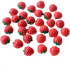 Anykidz Jibbitz Red Strawberry 2pcs Shoe Charm Accessories Jeans Clogs Pendants Designer Ornament for Crocs-Shoe Accessories-PEROZ Accessories