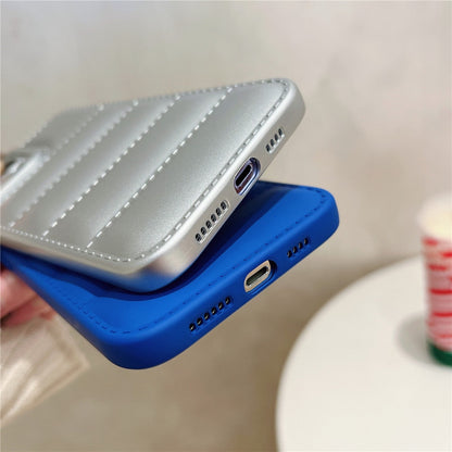 Anymob iPhone Silver Jacket Silicone Case Camera Protection Shockproof Back Cover-Mobile Phone Cases-PEROZ Accessories