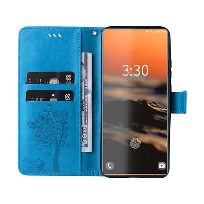 Anymob Samsung Case Orange 3D BUtterfly Flip Leather Phone Magnetic Wallet Stand Cover With Card Slot-Mobile Phone Cases-PEROZ Accessories