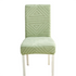 Anyhouz Chair Cover Light Green Triangular Design with Elastic Material for Dining Room Kitchen Wedding Hotel Banquet Restaurant-Chair Cover-PEROZ Accessories