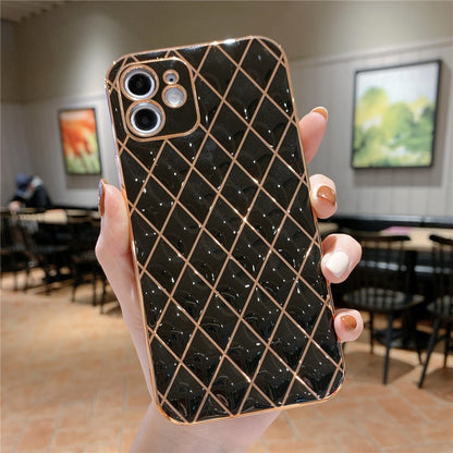 Anymob iPhone Jade Electroplated Phone Case Soft Silicone Shockproof Back Cover-Mobile Phone Cases-PEROZ Accessories