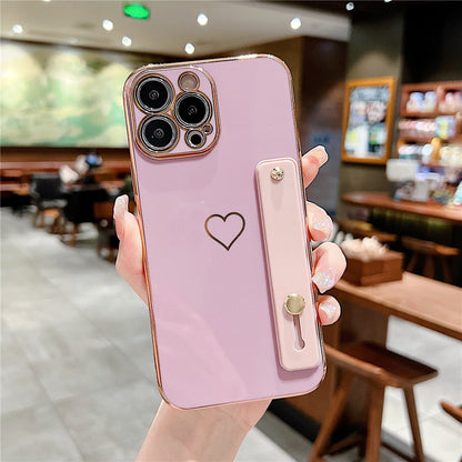 Anymob iPhone Case Gummy White Universal Heart Space Holder Phone Cover-Mobile Phone Cases-PEROZ Accessories