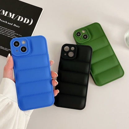 Anymob iPhone Black Jacket Silicone Phone Case Shockproof Candy Bumper Cover-Mobile Phone Cases-PEROZ Accessories