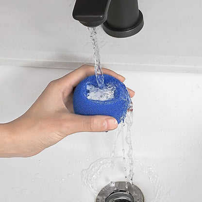 Anyhouz Magic Laundry Ball Orange Panda Sponge Reusable Pet Hair Lint Fiber Catcher Remover Tool For Washing Machine-Bathroom and Toilet Accessories-PEROZ Accessories