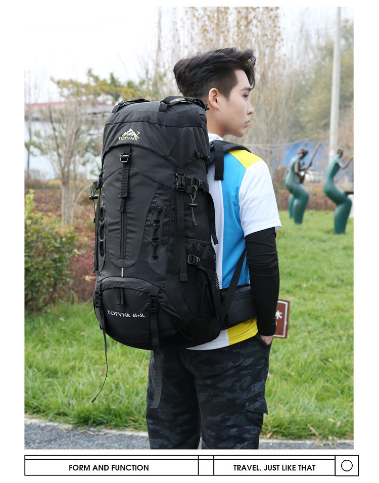 Anypack Backpack Black Travel Bag Men&