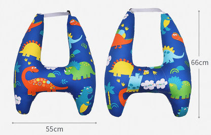 Anypack Car Travel Pillow UShape Unicorn and Rainbow Pattern Children Travel Pillow Cushion for Car Seat, Safety Neck Pillow for Kids-Neck Pillow-PEROZ Accessories