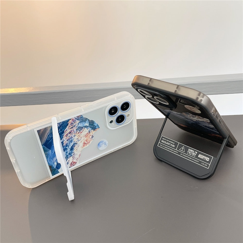 Anymob iPhone Air Ticket Invisible Wristband Bracket Phone Case Silicon Cover-Mobile Phone Cases-PEROZ Accessories