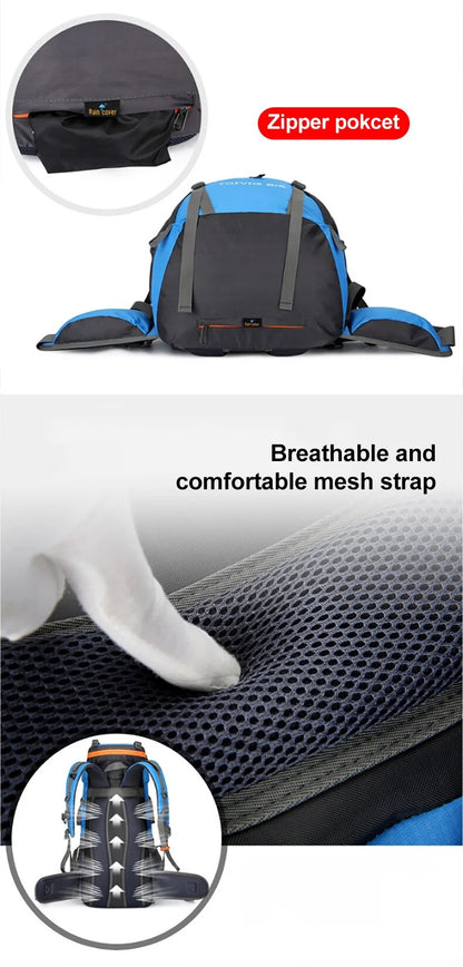 Anypack Backpack Black Travel Bag Men&