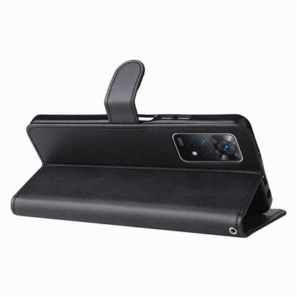 Anymob Xiaomi Redmi Case Black Wallet Magnetic Flip Leather Cover Phone Protection-Mobile Phone Cases-PEROZ Accessories