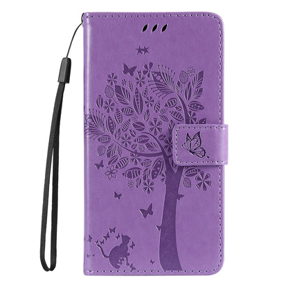 Anymob Samsung Case Orange Butterfly Luxury Wallet Phone Flip Leather Cover With Card Slot Protection-Mobile Phone Cases-PEROZ Accessories