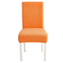 Anyhouz Chair Cover Orange Wavey Lines Design with Elastic Material for Dining Room Kitchen Wedding Hotel Banquet Restaurant-Chair Cover-PEROZ Accessories