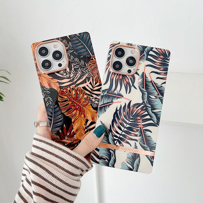 Anymob iPhone Burnt Electroplated Vintage Case Soft Silicone Shockproof Phone Cover-Mobile Phone Cases-PEROZ Accessories