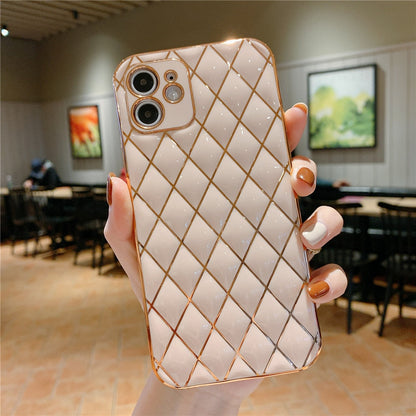 Anymob iPhone Green Electroplated Phone Case Soft Silicone Shockproof Back Cover-Mobile Phone Cases-PEROZ Accessories