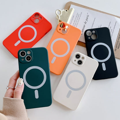 Anymob iPhone Dark Gray Silicone Magnetic Case Shockproof Phone Cover-Mobile Phone Cases-PEROZ Accessories