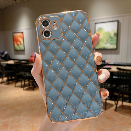 Anymob iPhone Jade Electroplated Phone Case Soft Silicone Shockproof Back Cover-Mobile Phone Cases-PEROZ Accessories