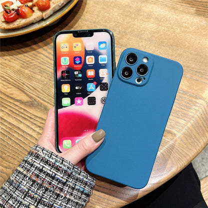 Anymob iPhone Case Red Colorful Ultra Thin Matte Hard Frosted Shockproof Phone Cover-Mobile Phone Cases-PEROZ Accessories