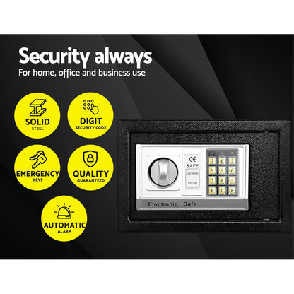 UL-TECH Electronic Safe Digital Security Box 8.5L-Home &amp; Garden &gt; Storage-PEROZ Accessories