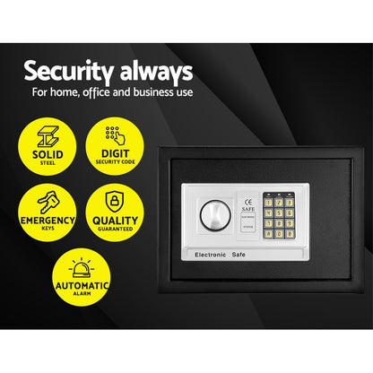 UL-TECH Electronic Safe Digital Security Box 16L-Home &amp; Garden &gt; Storage-PEROZ Accessories